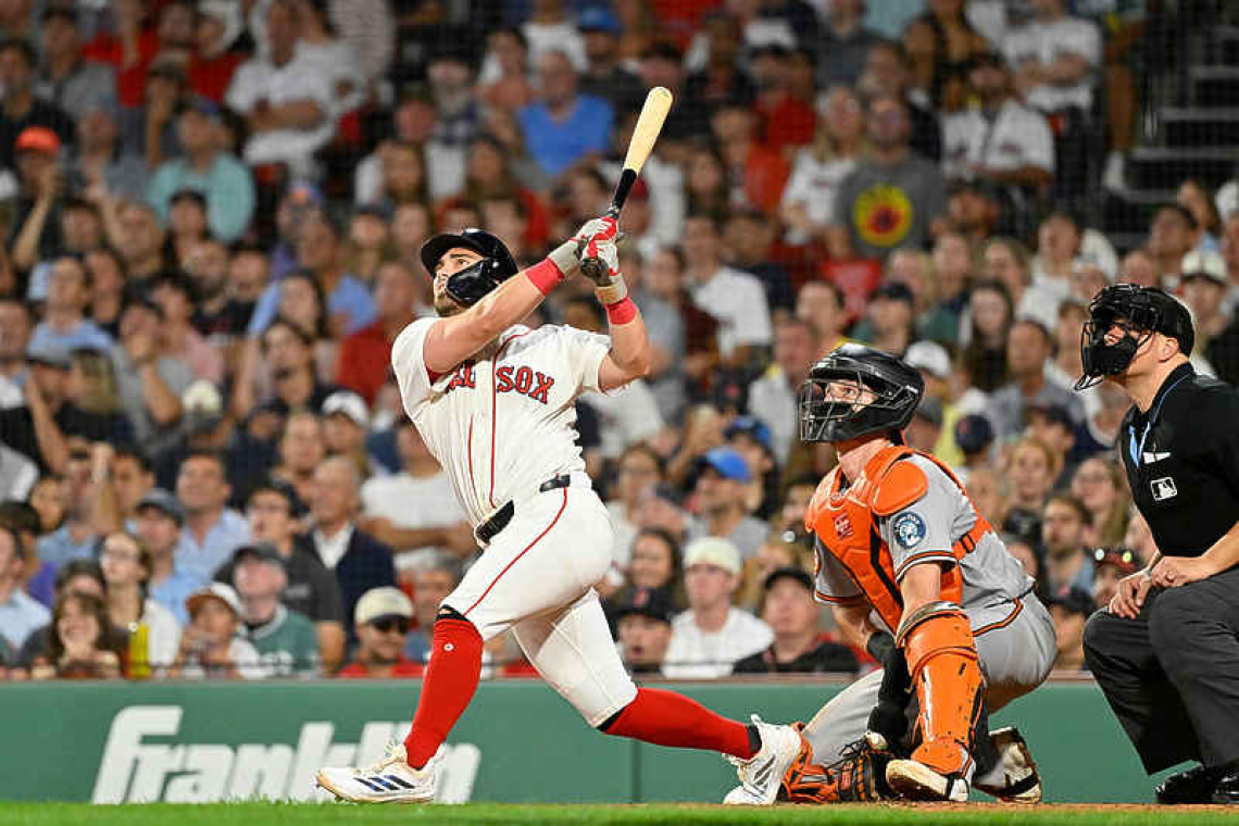 14 in a row: Red Sox down Orioles on Caleb Durbin homer
